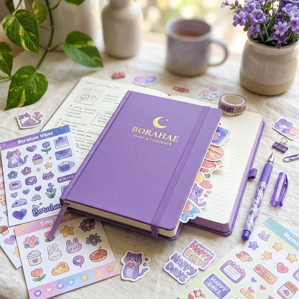 Surprise Diary & Sticker Pack